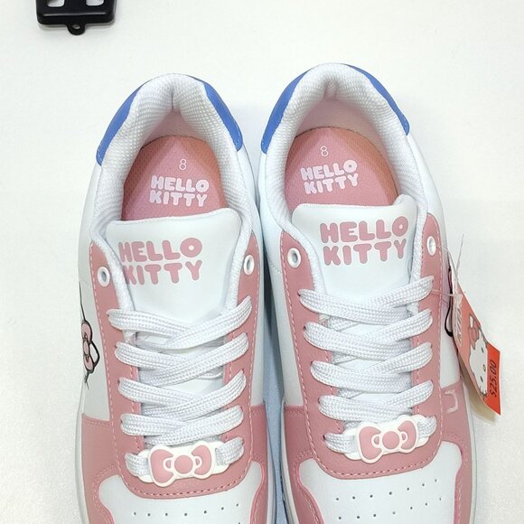 Hello Kitty Casual Court Sneaker By Sanrio Women Size US 8 Fits True To Size NWT - Picture 8 of 10